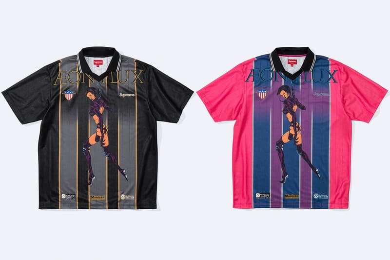 シュプリームがカルト SF アニメ『イーオン・フラックス』とのコラボコレクションを発表 Supreme x Aeon Flux collab capsule collection 2022 spring summer release info Peter Chung MTV