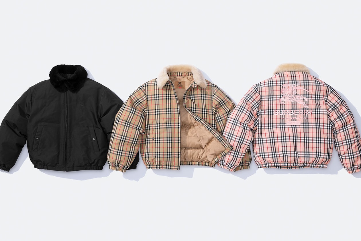 Supreme x Burberry によるコラボの全貌がついに明らかに supreme burberry collab collction release info