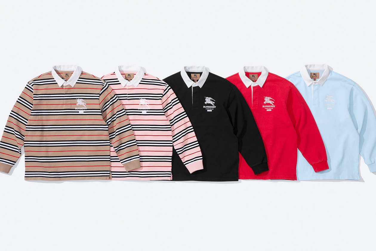 Supreme x Burberry によるコラボの全貌がついに明らかに supreme burberry collab collction release info