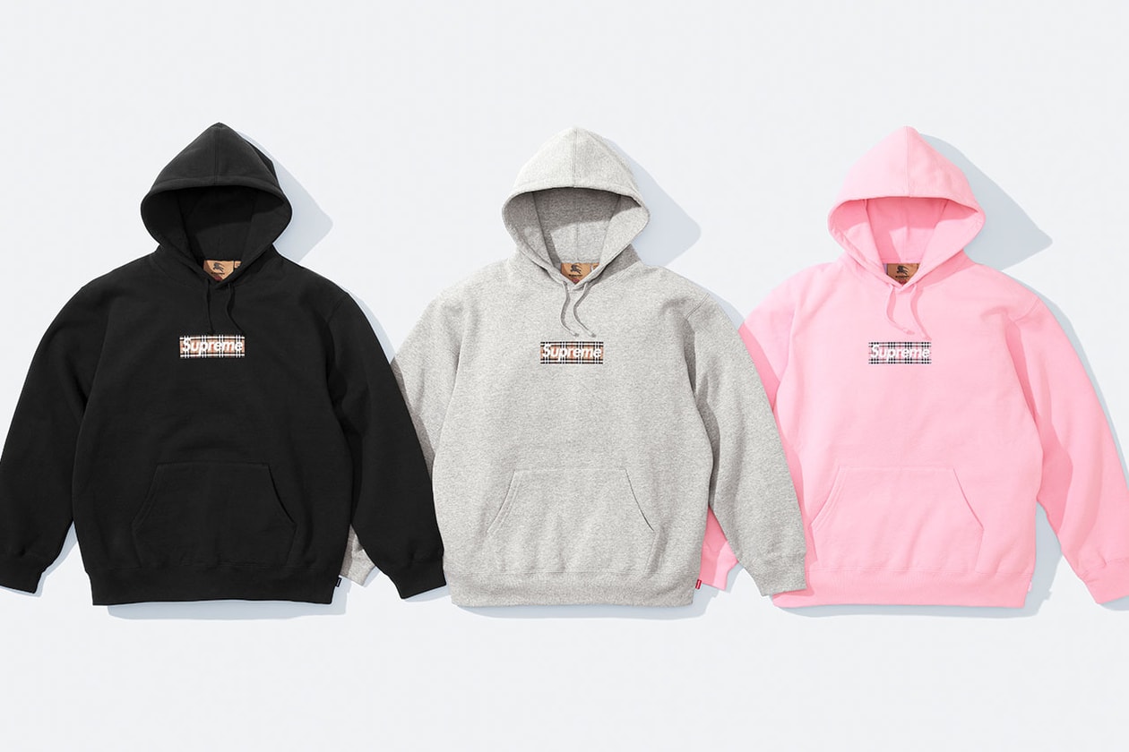 Supreme x Burberry によるコラボの全貌がついに明らかに supreme burberry collab collction release info