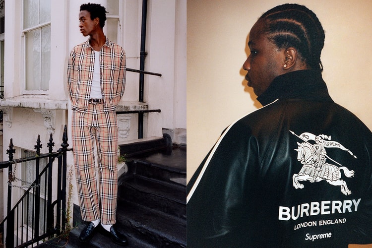 Supreme x Burberry によるコラボの全貌がついに明らかに