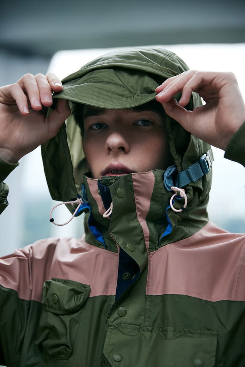 ザ・ノース・フェイス・アーバン・エクスプロレイションから “アーバン トラバース” コレクションが登場 The North Face Urban Exploration SS22 Urban Traverse Capsule olive black salmon fishtail parka jacket khaki pants release info price date