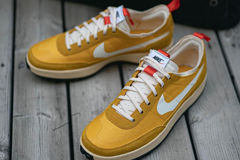 トムサックスxナイキによる最新コラボモデルに新たなリーク画像が浮上 tom sachs nikecraft general purpose shoe yellow DA6672 700 release date info store list buying guide photos price 