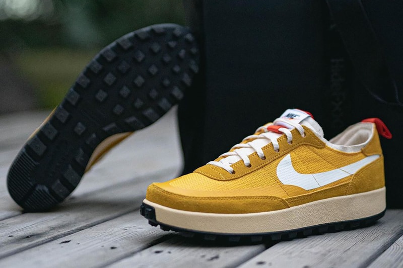 トムサックスxナイキによる最新コラボモデルに新たなリーク画像が浮上 tom sachs nikecraft general purpose shoe yellow DA6672 700 release date info store list buying guide photos price 