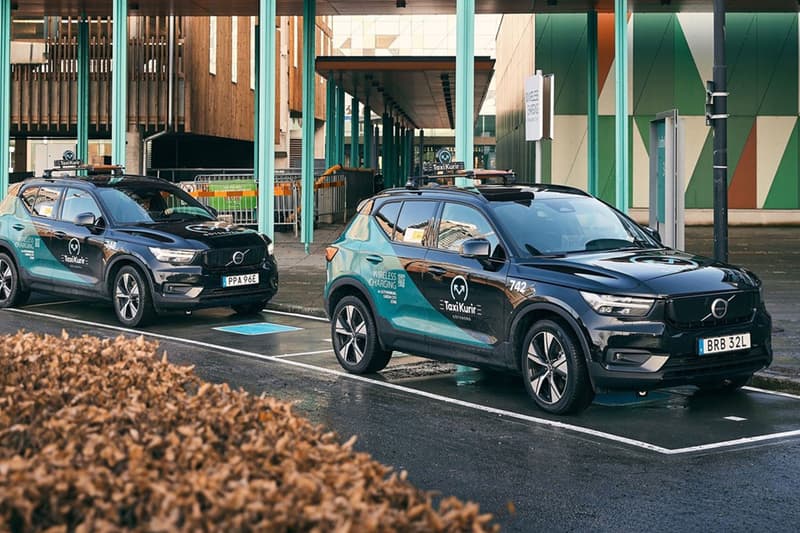 ボルボがEVの新しいワイヤレス充電技術をタクシー車両でテスト volvo to trial wireless car chargers ev xc40 recharge