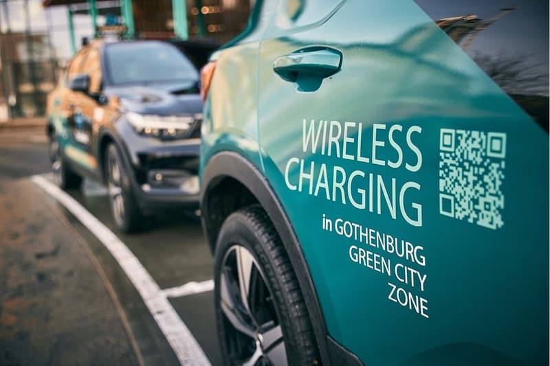ボルボがEVの新しいワイヤレス充電技術をタクシー車両でテスト volvo to trial wireless car chargers ev xc40 recharge