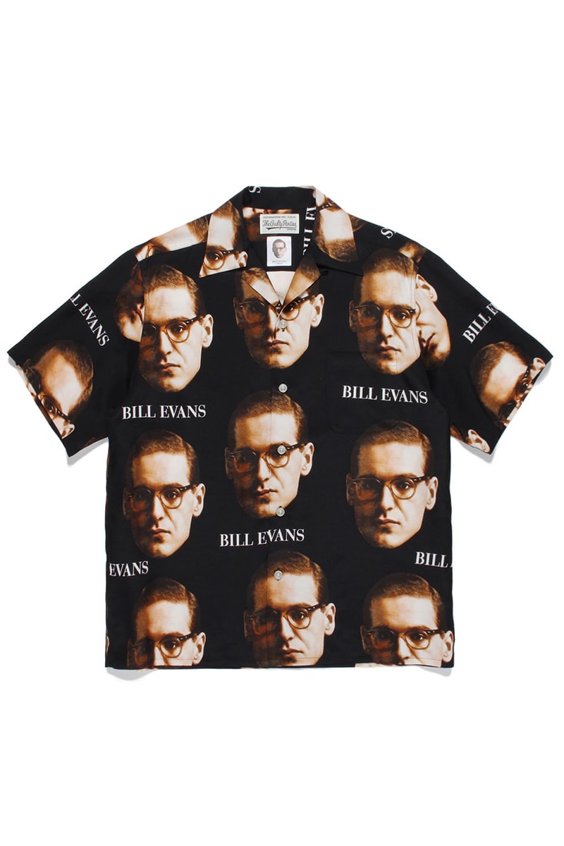 ワコマリアからジャズピアニスト ビル・エヴァンスをフィーチャーしたハワイアンシャツが登場　WACKO MARIA x Bill Evans newest collab collection release info