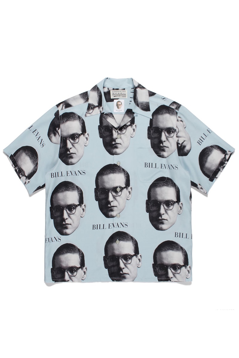 ワコマリアからジャズピアニスト ビル・エヴァンスをフィーチャーしたハワイアンシャツが登場　WACKO MARIA x Bill Evans newest collab collection release info
