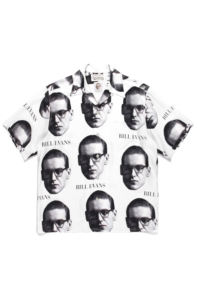 ワコマリアからジャズピアニスト ビル・エヴァンスをフィーチャーしたハワイアンシャツが登場　WACKO MARIA x Bill Evans newest collab collection release info