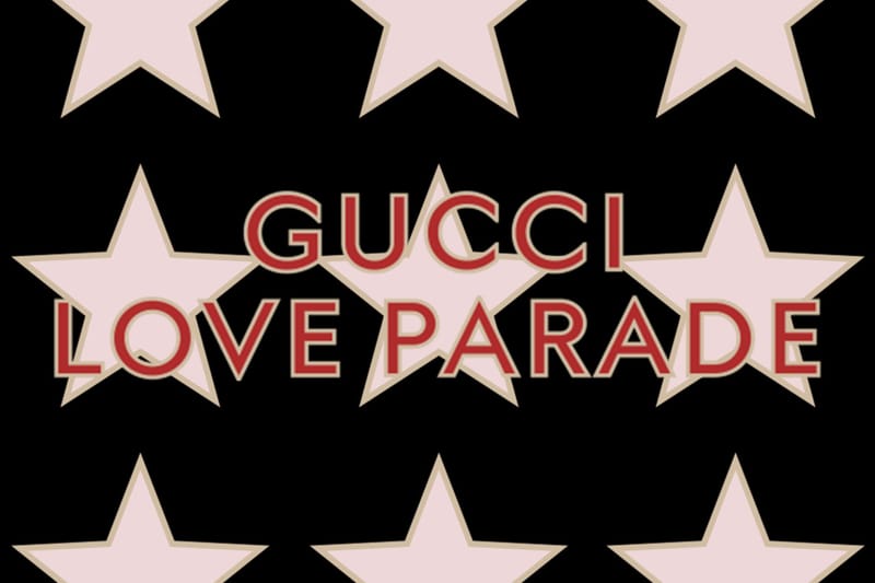 Gucci の最新コレクションをテーマにした体感型イベント GUCCI LOVE PARADE TOKYO が MIYASHITA PARK にて開催