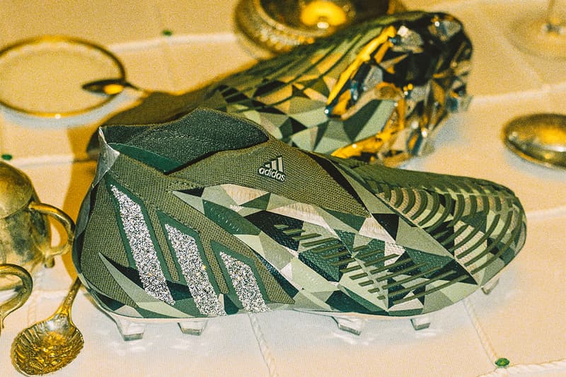 アディダスからスワロフスキーのクリスタルを大胆に装飾したフットボールスパイクが登場 adidas football soccer swarovski predator edge release details crystals buy cop purchase