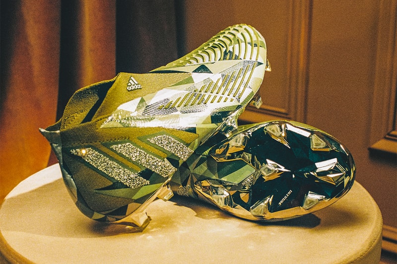 アディダスからスワロフスキーのクリスタルを大胆に装飾したフットボールスパイクが登場 adidas football soccer swarovski predator edge release details crystals buy cop purchase