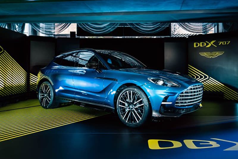 アストンマーティン初のSUVであるDBXのハイパフォーマンスモデルが日本初公開 aston martin suv dbx 707 announcement