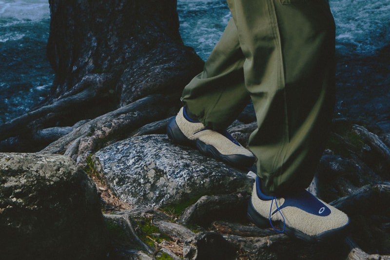 ブレインデッドxオークリーによる近未来的なコラボフットウェアがついに発売 brain dead oakly collab footwear flash release info