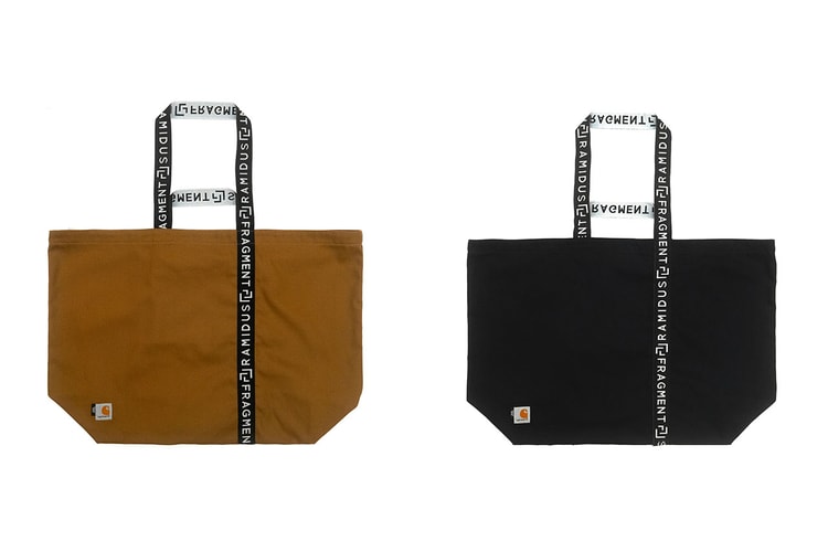 Carhartt WIP からダックキャンバス生地を用いた RAMIDUS とのコラボトートが発売