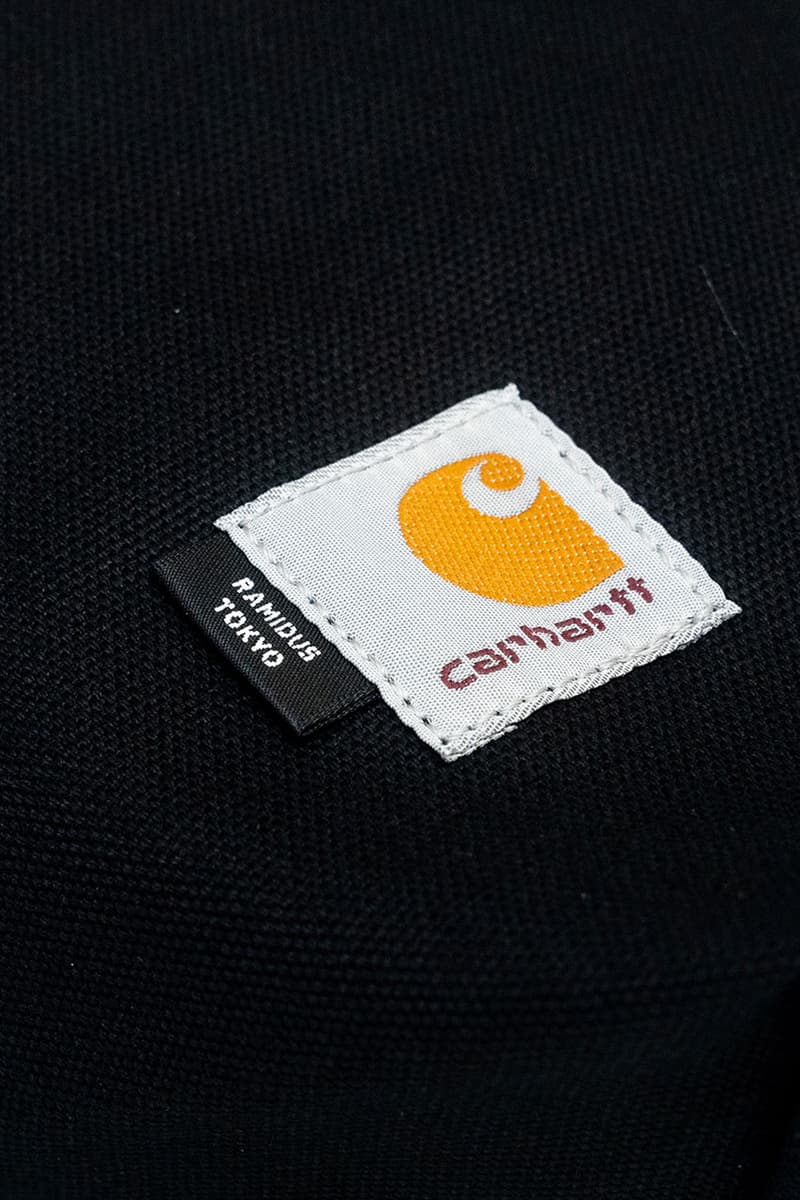 カーハートWIPからラミダス Carhartt WIP からダックキャンバス生地を用いた RAMIDUS とのコラボトートが発売