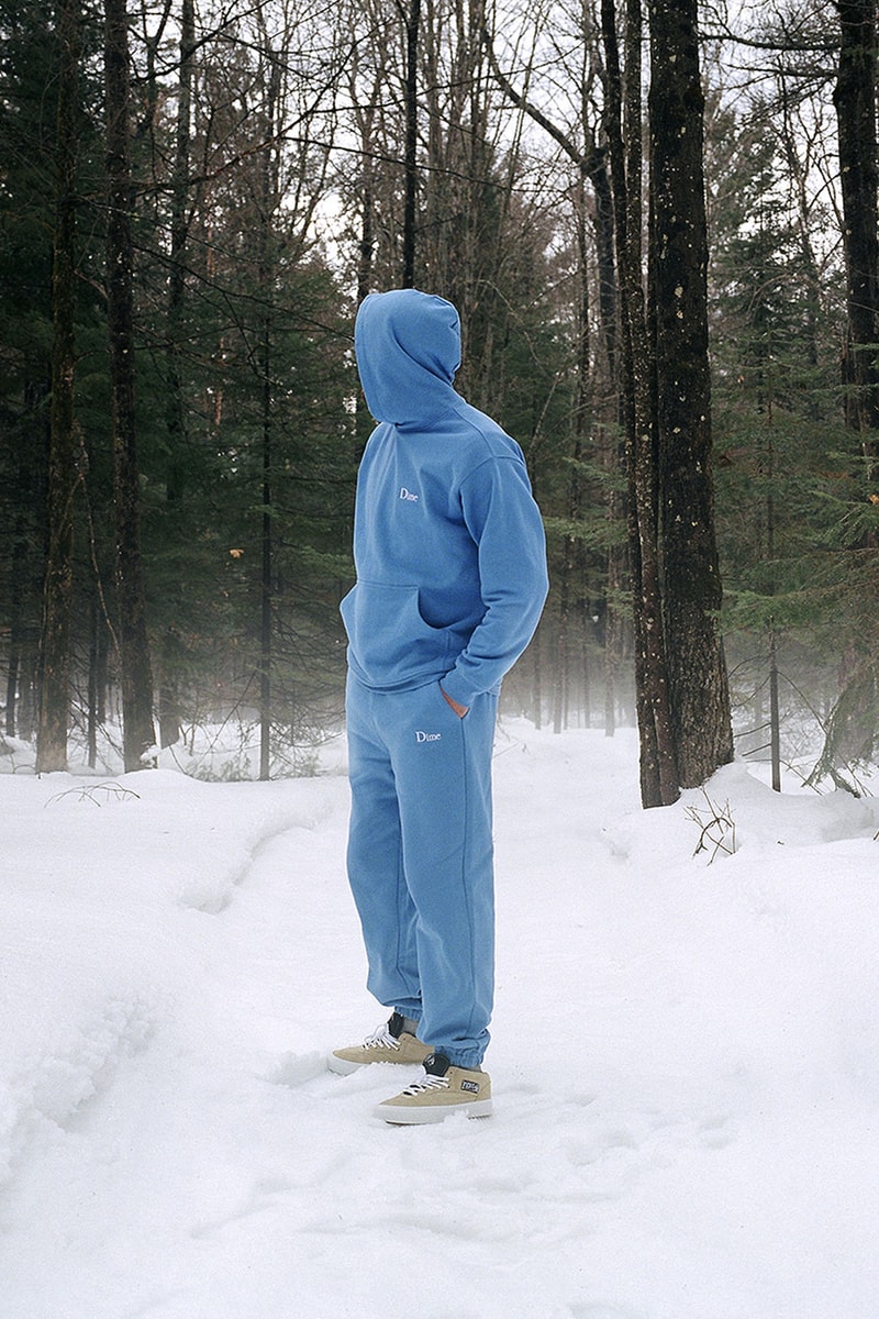 ダイム2022年春夏コレクション Dime MTL Keeps Simple It Wavy for Its SS22 Drop Spring/Summer 2022 Collection Lookbook cozy staples sweaters crewneck sweatpants jackets montreal canada skate culture skateboarding