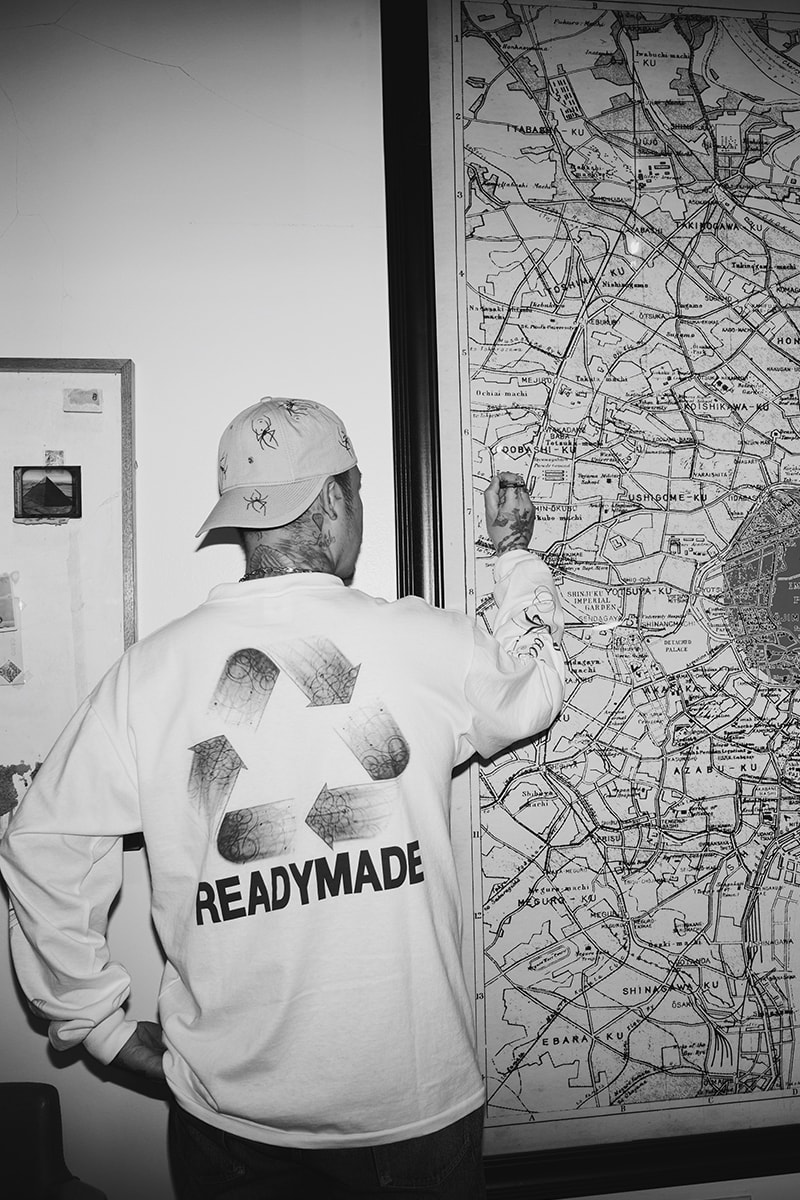 レディメイドからタトゥーアーティスト ドクター・ウーとのコラボロングスリーブTシャツが限定発売 Dr. Woo READYMADE Capsule Collection Release Info Date Buy Price 