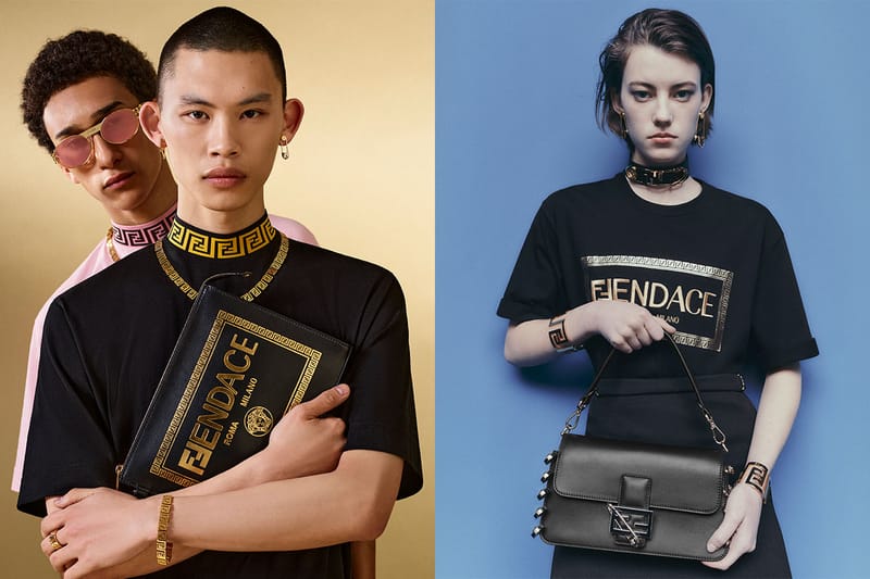 FENDI と Versace による “FENDACE” コレクションがローンチ