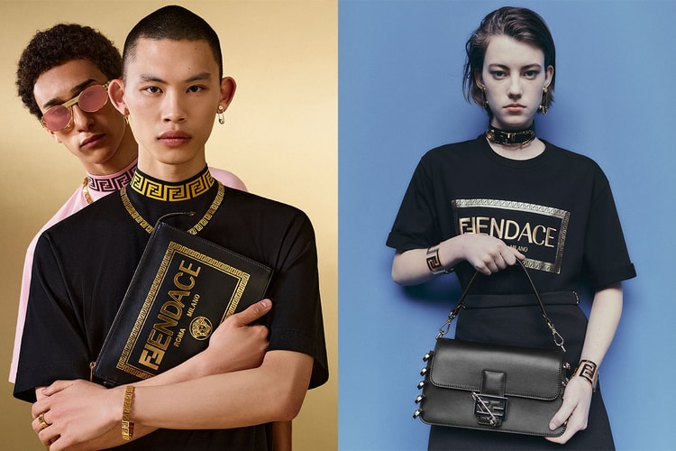 FENDI と Versace による “FENDACE” コレクションがローンチ