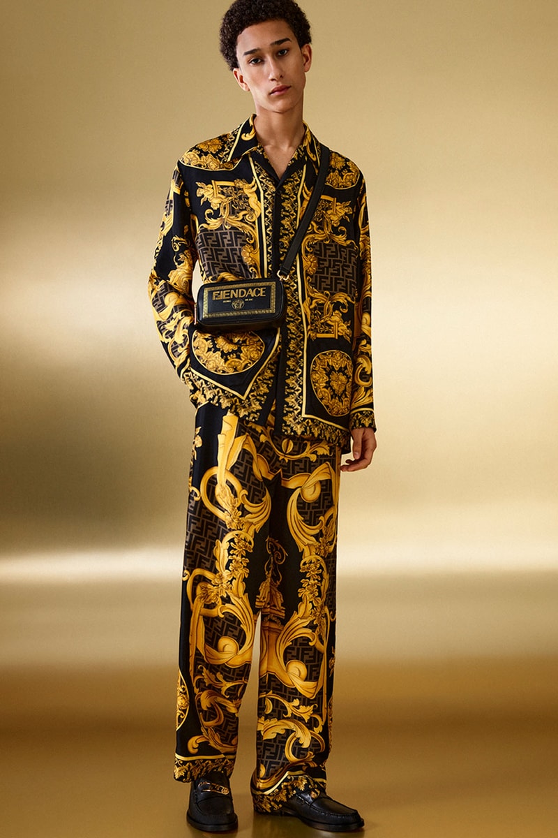 フェンディとヴェルサーチェによる “フェンダーチェ” コレクションがローンチ FENDI snd Versace FENDACE collection launch pop up isetan hankyu info
