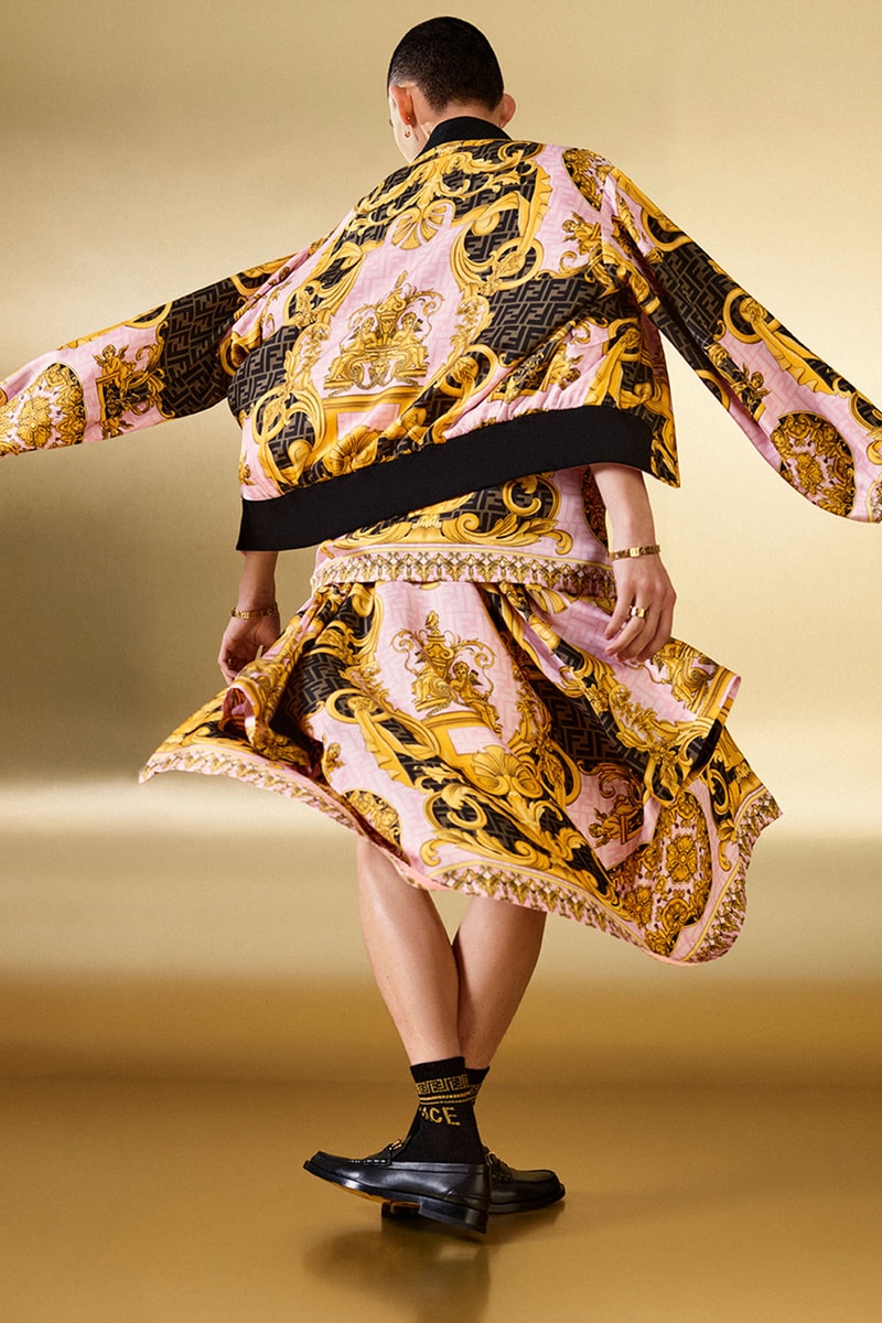 フェンディとヴェルサーチェによる “フェンダーチェ” コレクションがローンチ FENDI snd Versace FENDACE collection launch pop up isetan hankyu info