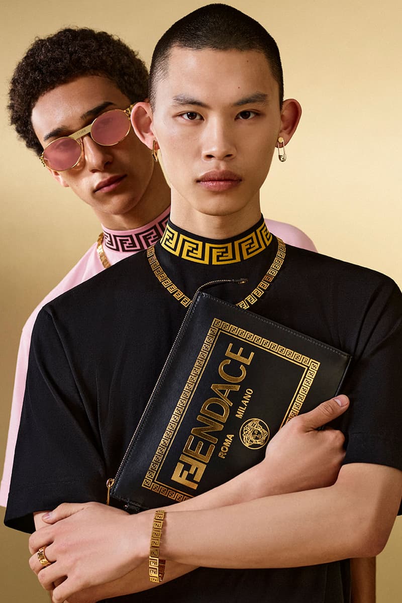 フェンディとヴェルサーチェによる “フェンダーチェ” コレクションがローンチ FENDI snd Versace FENDACE collection launch pop up isetan hankyu info