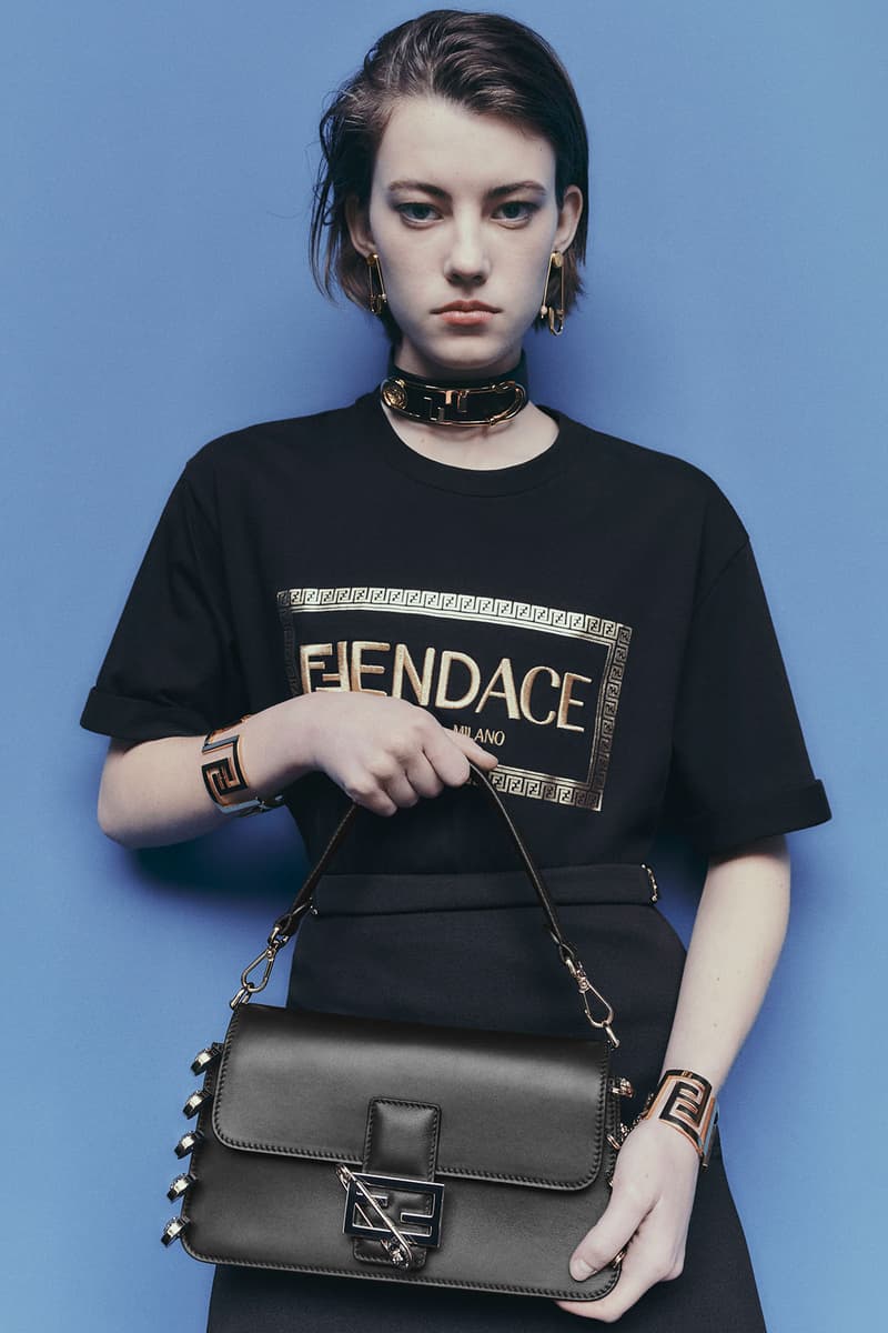 フェンディとヴェルサーチェによる “フェンダーチェ” コレクションがローンチ FENDI snd Versace FENDACE collection launch pop up isetan hankyu info