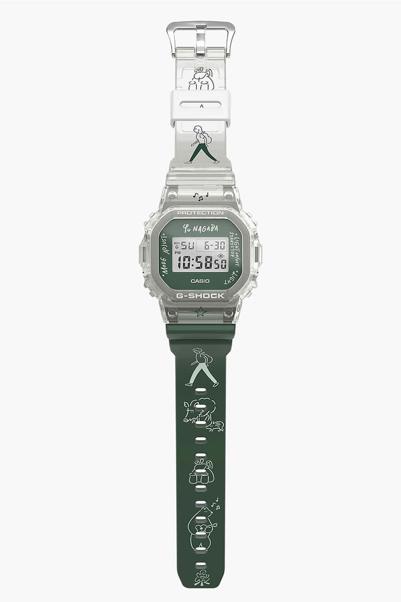 ジーショックとアーティスト・長場雄とのコラボモデルが到着 g-shock x yu nagaba collab watch release info