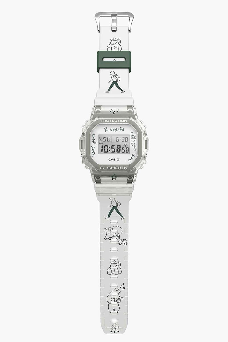 ジーショックとアーティスト・長場雄とのコラボモデルが到着 g-shock x yu nagaba collab watch release info