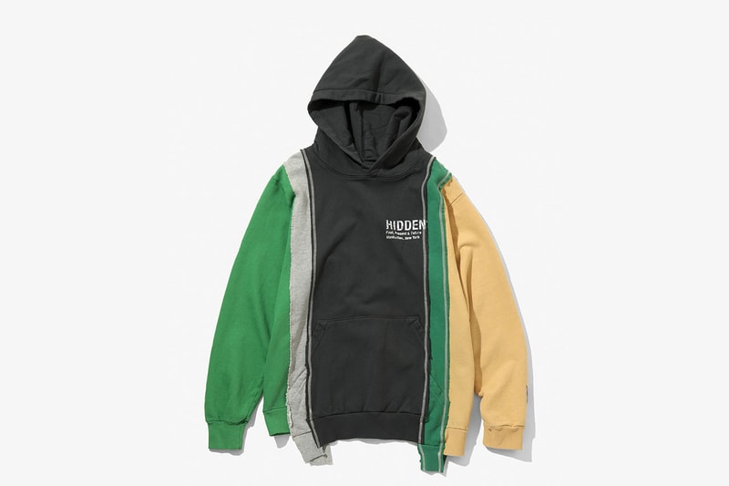 ニードルズが SNS で話題の NY 発ブランド ヒドゥンとのコラボカプセルコレクションを発売 Hidden NY Needles Rebuild upcycled garments hoodies t shirts tees sweatshirts release info date price 
