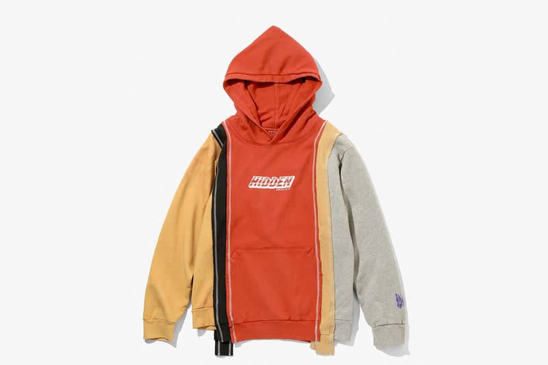 ニードルズが SNS で話題の NY 発ブランド ヒドゥンとのコラボカプセルコレクションを発売 Hidden NY Needles Rebuild upcycled garments hoodies t shirts tees sweatshirts release info date price 