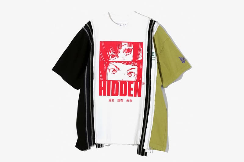 ニードルズが SNS で話題の NY 発ブランド ヒドゥンとのコラボカプセルコレクションを発売 Hidden NY Needles Rebuild upcycled garments hoodies t shirts tees sweatshirts release info date price 