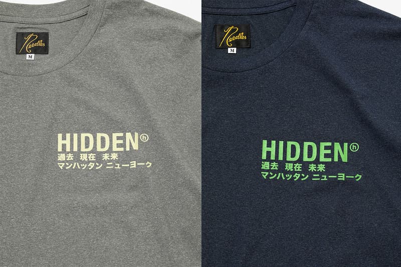 ニードルズが SNS で話題の NY 発ブランド ヒドゥンとのコラボカプセルコレクションを発売 Hidden NY Needles Rebuild upcycled garments hoodies t shirts tees sweatshirts release info date price 