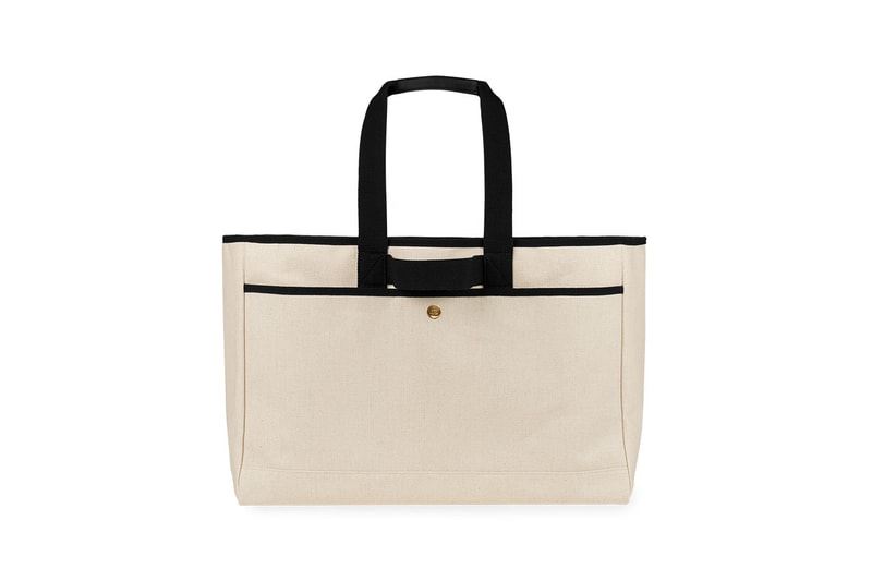 フランス発のリュニフォームから藤原ヒロシ率いる fragment design との最新コラボバッグが登場 Hiroshi Fujiwara fragment design L/UNIFORM collab tote bag No.129 release info