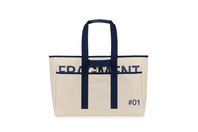 フランス発のリュニフォームから藤原ヒロシ率いる fragment design との最新コラボバッグが登場 Hiroshi Fujiwara fragment design L/UNIFORM collab tote bag No.129 release info