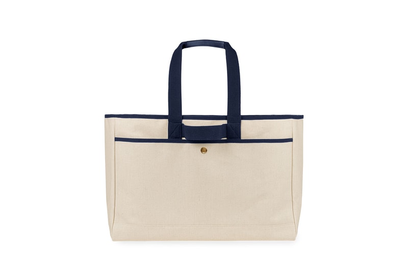 フランス発のリュニフォームから藤原ヒロシ率いる fragment design との最新コラボバッグが登場 Hiroshi Fujiwara fragment design L/UNIFORM collab tote bag No.129 release info