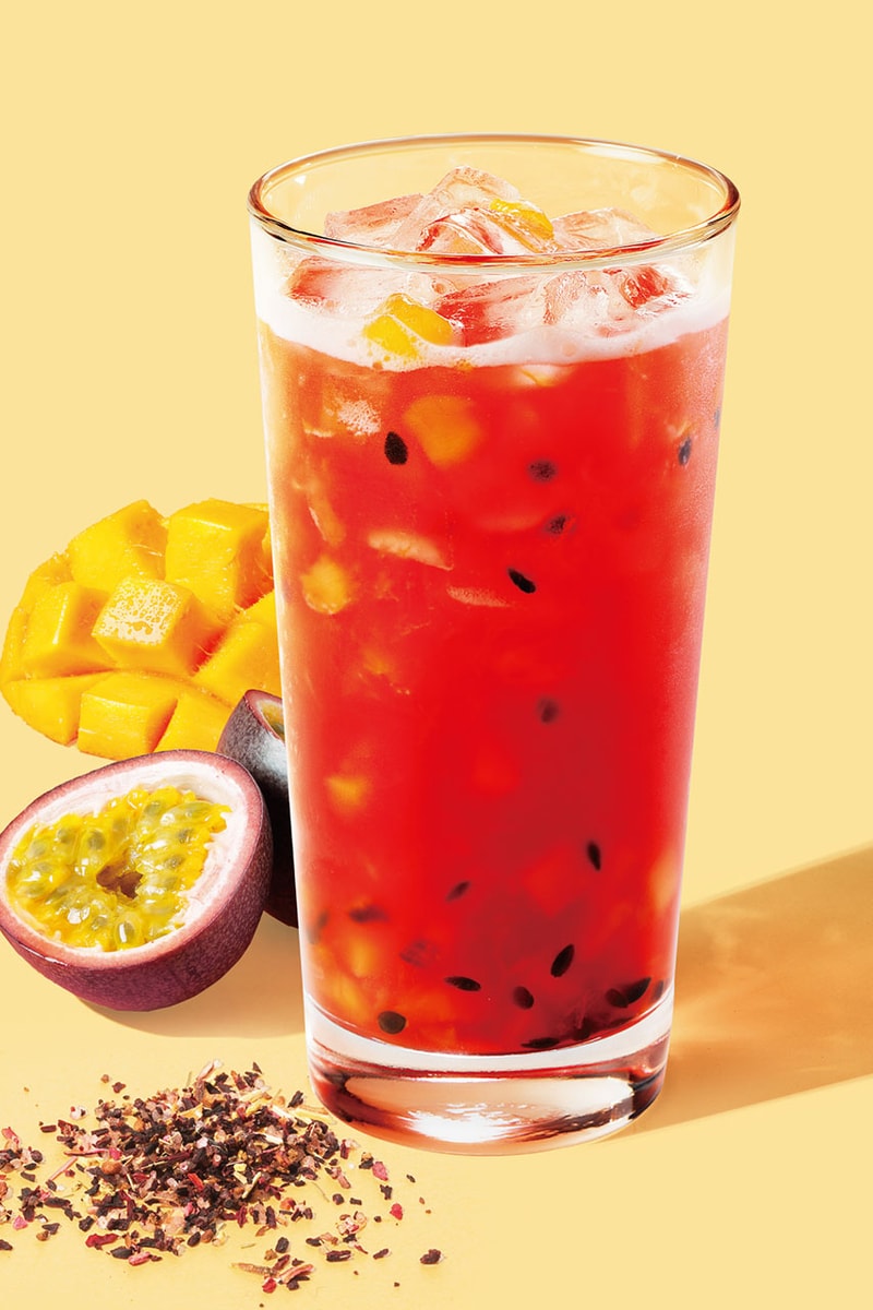 スターバックスからパッションティーにマンゴーの果肉を合わせた夏の人気メニューが再登場  STARBUCKS seasonal summer tropical drink will be released again