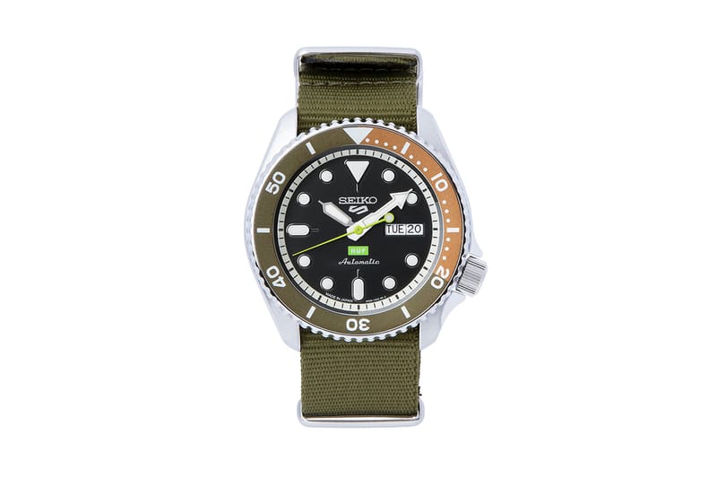 得価100%新品SBSA164 Seiko 5 Sports HUFコラボ限定モデル 腕時計(アナログ)
