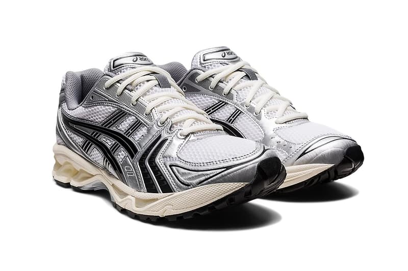 ジョウンドがアシックスとのゲルカヤノ14をリリースか jjjjound asics gel kayano 14 white black cream release date info store list buying guide photos price 