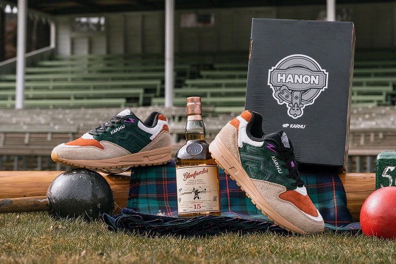 カルフとハノンがスコットランド文化に着想したコラボフットウェアを発表 karhu hanon collab legacy highland games release info