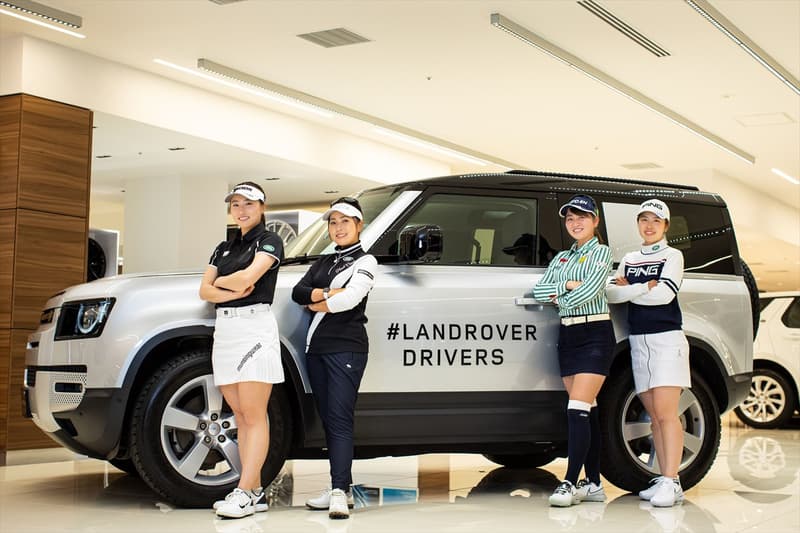 ランドローバーが女子プロゴルファーの支援プロジェクトを立ち上げ land rover drivers launch info