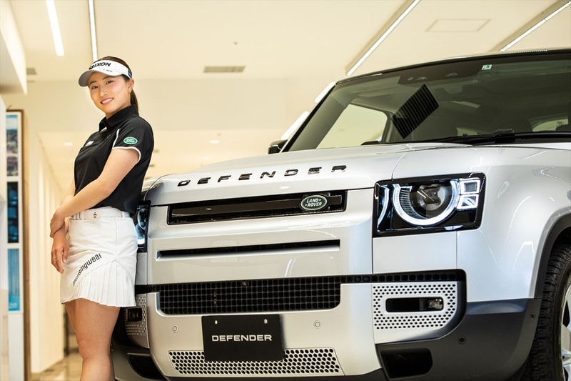ランドローバーが女子プロゴルファーの支援プロジェクトを立ち上げ land rover drivers launch info