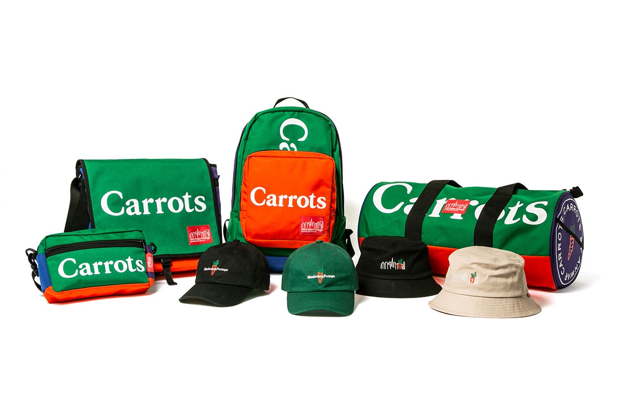 マンハッタンポーテージがキャロッツ・バイ・アンワー・キャロッツとのコラボカプセルコレクションを発表 Manhattan Portage x Carrots By Anwar Carrots collab capsule collection release info