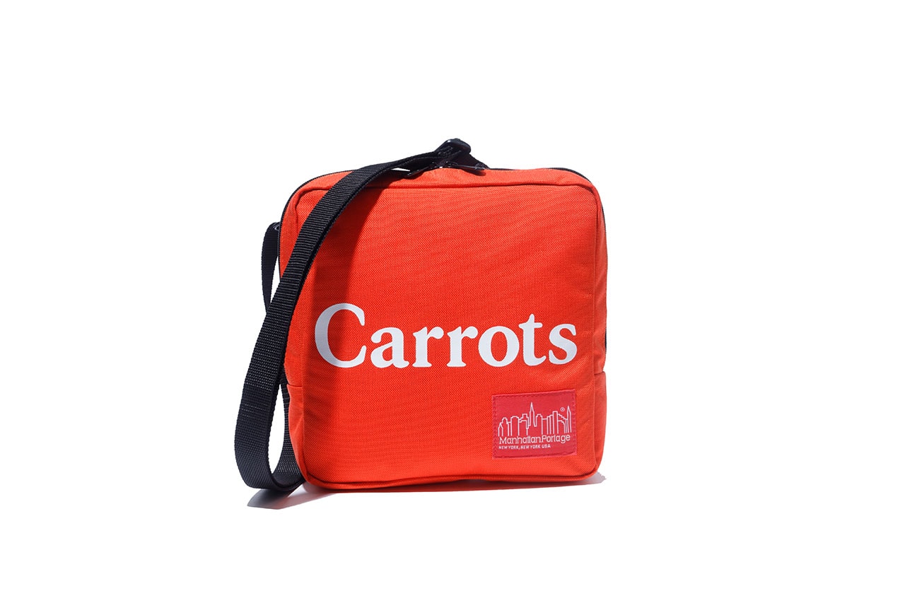 マンハッタンポーテージがキャロッツ・バイ・アンワー・キャロッツとのコラボカプセルコレクションを発表 Manhattan Portage x Carrots By Anwar Carrots collab capsule collection release info