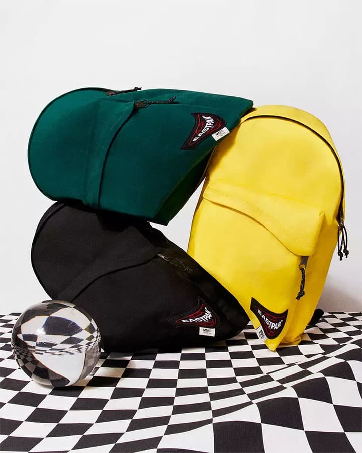 エムエム6メゾンマルジェラとイーストパックがコラボカプセルコレクション第2弾を発表 MM6 Maison Margiela Eastpak drip spring summer 2022 backpack padded pak r trippy warped japanese tote crossbody shoulder bag release info date price