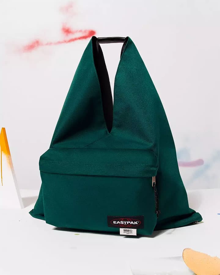 エムエム6メゾンマルジェラとイーストパックがコラボカプセルコレクション第2弾を発表 MM6 Maison Margiela Eastpak drip spring summer 2022 backpack padded pak r trippy warped japanese tote crossbody shoulder bag release info date price