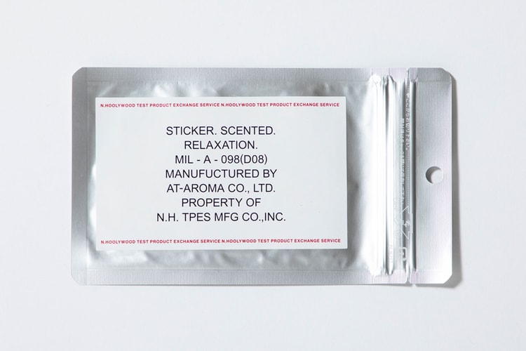 N.HOOLYWOOD TEST PRODUCT EXCHANGE SERVISE と @aroma が手掛けるアロマシールから新作が登場