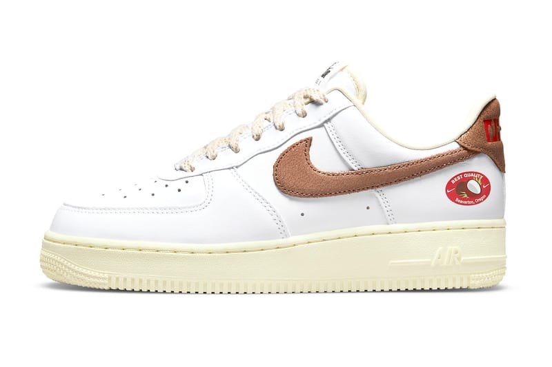 Nike からココナッツを表現した新作 Air Force 1 が登場