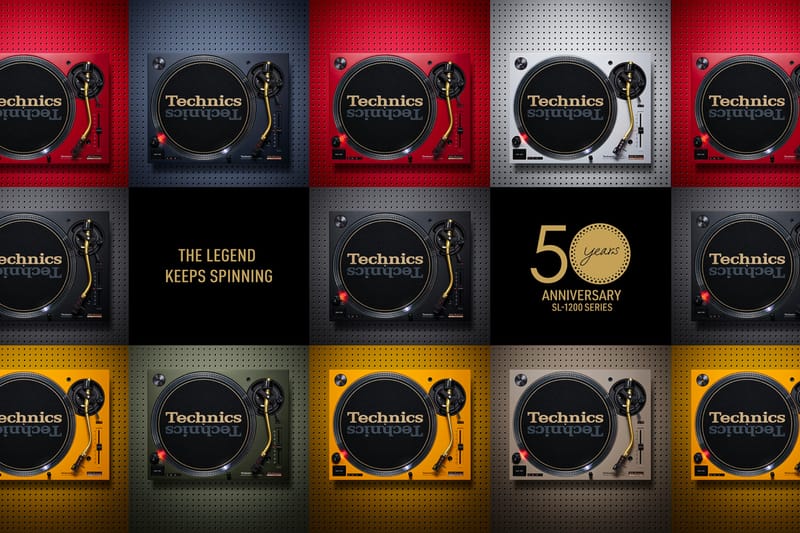 Technics SL-1200シリーズから誕生50周年記念モデルが発売